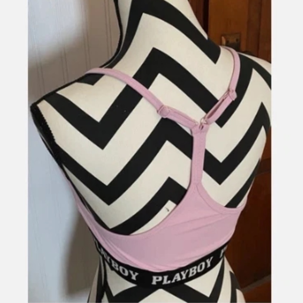 PLAYBOY Light Pink Bralette New Without Tags Womens large - Picture 6 of 14